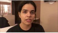 Rahaf Mohammed al-Qunun, a Saudi woman who claims to be fleeing her country and family, is seen in Bangkok, Thailand January 7, 2019 in this still image taken from a video obtained from social media. Twitter/@rahaf84427714/via Reuters