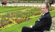  In this file photo taken on June 10, 2002, Prince Henri d'Orleans, Count of Paris, poses in the Senate Gardens in Paris prior to giving a speech at the Senate.  AFP / Mehdi Fedouach 