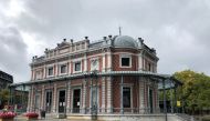 The Pavillon des Petits Jeux is one of several Belle Epoque structures that combine iron and glass in Spa, Belgium, at the Parc de Sept Heures - so named because bathers would often stroll here at the end of the day on the advice of doctors. Photo for The