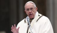 Pope Francis speaks as he leads the Chrismal mass in Saint Peters’ Basilica at the Vatican, March 24, 2016. Reuters/Stefano Rellandini