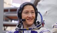 Christina Koch of the US, a crew member of the International Space Station (ISS), attends the final qualification training for their upcoming space mission in Star City near Moscow, Russia February 20, 2019. Reuters/Maxim Shemetov