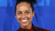 Musician Alicia Keys arrives at the 2016 MTV Video Music Awards in New York, August 28, 2016. Reuters/Eduardo Munoz