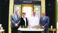 Secret Notes boutique officials at the launch of Nicolai new collection.