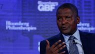 File picture of Dangote Industries tycoon Aliko Dangote at the Bloomberg Business Forum. Reuters