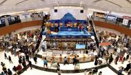 The Lulu Hypermarket on D-Ring Road decorated for Ramadan. Pic: Qassim Rahmatullah/The peninsula 