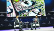 Hassan Al Thawadi taking part in a question and answer session titled ‘Sport’s Transformational Power: The first FIFA World Cup in the Middle East’ at Concordia Summit.