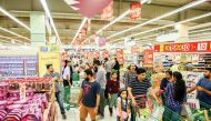 Customers shopping at Lulu Hypermarket. The promotion runs through October 8. 