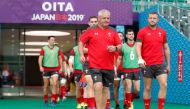 Wales head coach Warren Gatland during training, October 8, 2019 - . REUTERS/Peter Cziborra