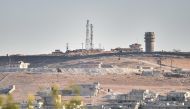 FILE PHOTO: Turkey near the town of Suruc shows a US observation post near the Syrian town of Kobani Kobane where the Pentagon said an explosion occurred 