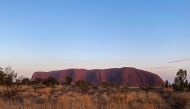 A view of Uluru near Yulara, Australia, October 25, 2019. Reuters/Stefica Bikes 