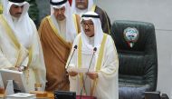 Kuwait's Amir opens the 4th ordinary session of Kuwait's National Assembly's 15th legislative term. Source: KUNA