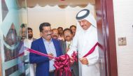 Officials during the opening of the new office premises of Qatar Tec WLL.