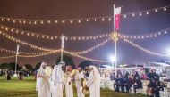 An activity during the Qatar National Day events organised by the Aspire Zone Foundation at Aspire Park.  