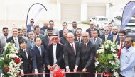 Officials during the inauguration of the center.