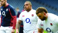 England's prop Kyle Sinckler takes part in the captain's run training session at Murrayfield Stadium in Edinburgh, on February 7, 2020, on the eve of the Six Nations rugby union match between Scotland and England. AFP / Andy Buchanan