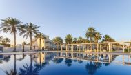 Sealine Beach resort pool area.