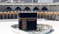 General view of Kaaba at the Grand Mosque which is almost empty of worshippers, after Saudi authority suspended umrah (Islamic pilgrimage to Mecca) amid the fear of coronavirus outbreak, at Muslim holy city of Mecca, Saudi Arabia March 6, 2020. REUTERS/Ga