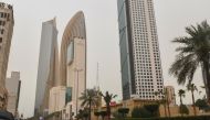 A photo shows empty surroundings of a touristic landmark of Kuwait City amid the coronavirus (COVID-19) pandemic in Kuwait on April 01, 2020. (Jaber Abdulkhaleg - Anadolu Agency)