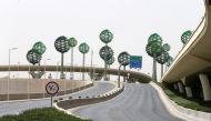 General view of deserted streets, during the 24 hours lockdown to counter the coronavirus disease (COVID-19) outbreak in Riyadh, Saudi Arabia April 7, 2020. REUTERS/Ahmed Yosri