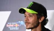 FILE PHOTO: Monster Energy Yamaha's Italian rider Valentino Rossi attends a press conference at the Jerez racetrack in Jerez de la Frontera ahead of the Spanish Grand Prix.  AFP / JAVIER SORIANO