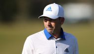 HOUSTON, TEXAS - NOVEMBER 06: Sergio Garcia of Spain looks on during the second round of the Houston Open at Memorial Park Golf Course on November 06, 2020 in Houston, Texas. Carmen Mandato/Getty Images/AFP
