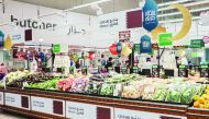 Local products showcased at a Carrefour outlet