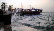 File photo of Doha Corniche on a high sea evening. Pic: Abdul Basit / The Peninsula