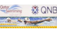 Katinka Hosszu of Hungary competes at Hamad Aquatic Centre in this file photo.