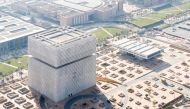 A view of Qatar Foundation headquarters building. 