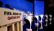 A general view of Al Thumama Stadium during the recently-held Amir Cup final. Al Thumama Stadium will host six matches during the Arab Cup tournament.