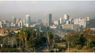 FILE PHOTO: A general view shows the cityscape of Ethiopia's capital Addis Ababa, January 29, 2017. REUTERS/Tiksa Negeri