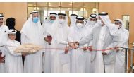 President of Qatar University Dr. Hassan bin Rashid Al Derham with other officials during inauguration of late Dr. Ahmed Al Obaidan’s Collection at Qatar University Library.