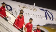 Bahrain players arrive in Doha on Friday to take part in FIFA Arab Cup Qatar 2021. Bahrain will meet hosts Qatar in the opening match on Tuesday.   