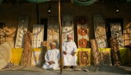 Exhibitors at 11th Katara Traditional Dhow Festival.

