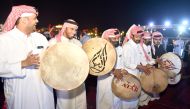 Traditional dance performances provide a festive atmosphere while visitors enjoy National Day celebrations at Katara. Pic: Abdul Basit