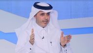 Dr. Khalid Al-Shafi, Editor-in-Chief of The Peninsula during an interview on Qatar TV. 