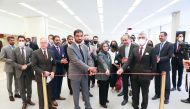 Officials during the inauguration of ‘Human Rights and Football’ exhibition in Geneva.