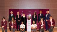 FIFA World Cup Qatar 2022 Trophy at Oryx International School