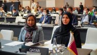 Deputy Speaker of Shura Council H E Dr. Hamda bint Hassan Al Sulaiti (right) participating in the IPU Governing Council meeting in Bali, Indonesia, yesterday. 