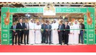 Dr. Mohamed Althaf Director of Lulu Group International, CMC Members Mubarak Freesh and Badar Al Rumaihi, with other officials inaugurating ‘Ramadan Souq’ at Lulu Hypermarket, Abu Sidra branch.