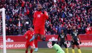 Canada's Junior Hoilett celebrates scoring their third goal Reuters/Carlos Osorio