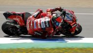 May 1, 2022 Ducati Lenovo's Francesco Bagnaia in action during the race REUTERS/Jon Nazca