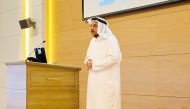 Dr. Omar Al Ansari, Vice President for Academic Affairs at QU.