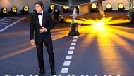 US actor Tom Cruise arrives at the premiere of 'Top Gun: Maverick' in London, recently. (Reuters/Henry Nicholls/File Photo/File Photo)