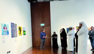 Recovery Road exhibition at Jelmood House Lower Gallery in Msheireb Downtown Doha.