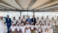 The Fath Al Khair 5 cruise had arrived at the port of Cannes in France as part of its journey across the European capitals overlooking the Mediterranean Sea, with the participation of 18 sailors. (Image: MoFA-Qatar)