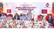 Officials and guests at the foundation stone laying ceremony for the new facility in Bangladesh. 