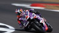 MotoGP - British Grand Prix - Silverstone Circuit, Silverstone, Britain - August 6, 2022 Pramac Racing's Johann Zarco in action during qualifying REUTERS/Paul Childs