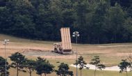 File photo of the THAAD air defense system. 