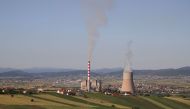 A general view of a power plant near the town of Obilic, Kosovo, June 16, 2022. (REUTERS/Florion Goga)